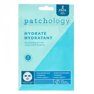Patchology Hydrate Sheet Mask Duo Маска для увлажнения кожи 2 шт.