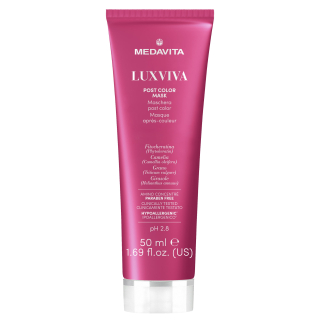 Medavita Luxviva Post Color Mask Маска постколор для збереження кольору фарбованого волосся 50 мл