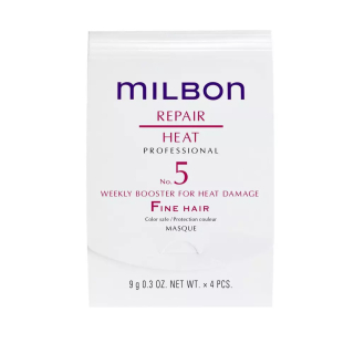 Milbon Professional Repair Heat No. 5 Weekly Booster Fine Hair Пролонгуючий бустер для тонкого волосся