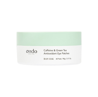 Ondo Beauty 36.5 Caffeine & Green Tea Antioxidant Eye Patches Гидрогелевые антиоксидантные патчи для кожи вокруг глаз 60 шт