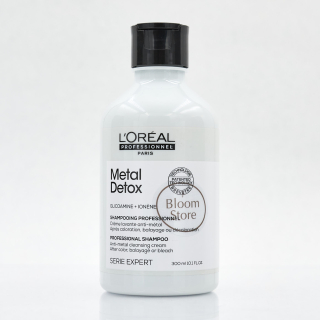 L'Oreal Professionnel Serie Expert Metal Detox Anti-metal Cleansing Cream Shampoo Шампунь для запобігання металевих накопичень у волоссі після фарбування і освітлення