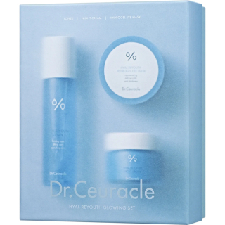 Dr.Ceuracle Hyal Reyouth Glowing Set Набір для сяючої шкіри з гіалуроновою кислотою, 3 в 1