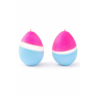 FIRE RABBIT Candle "Easter colored egg" Свічка "Великоднє яйце кольорове"