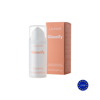 LAvHAIR Glossify Несмываемый крем-флюид для интенсивного ухода за волосами 25 мл