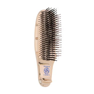 S-Heart-S Scalp Brush World Premium Short Champagne Gold Розчіска для волосся золотиста