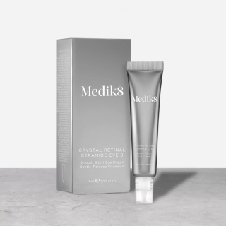 Medik8 Crystal Retinal Ceramide Eye 3 Ночной крем для кожи вокруг глаз с ретиналем 0,03% и керамидами 15 мл.