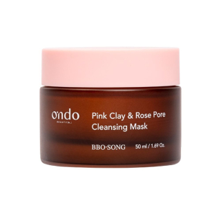 Ondo Beauty 36.5 Pink Clay & Rose Pore Cleansing Mask Очищающая маска с розовой глиной и розой 50 мл