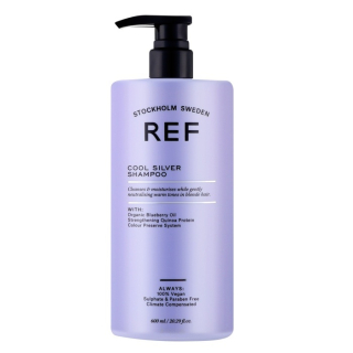 REF Cool Silver Shampoo Шампунь для белых волос 600 мл.