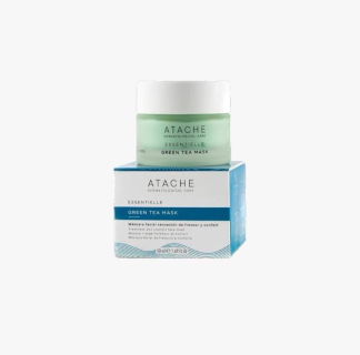 ATACHE Essentielle Reafirming Mask Green Tea Восстанавливающая и успокаивающая маска с экстрактом зеленого чая 50 мл.