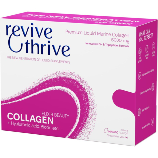 ReviveAndThrive Collagen ELIXIR beauty КОЛЛАГЕНОВЫЙ КОМПЛЕКС С УССЛЕНЕННЫМ ЭФФЕКТОМ НА ВНЕШНОСТЬ 30 х 20 мл