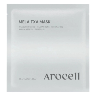 Arocell Mela TXA Mask Гідрогелева маска з транексамовою кислотою, глутатіоном та арбутином