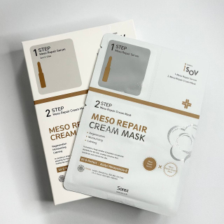 Isov Sorex Meso Repair Cream Mask-2Step Шелковая маска мезорегенерация 2 в 1 1 шт