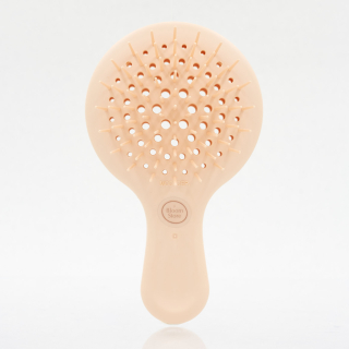 Janeke Superbrush Mini Расческа круглая персиковая