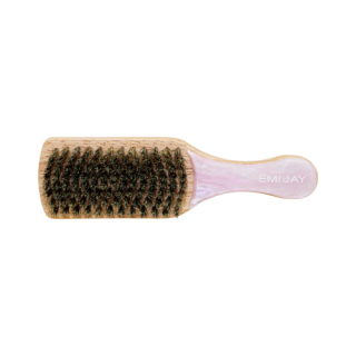 Emi Jay Mini Boar Bristle Brush in Pink Sugar Мини щетка для волос «Pink Sugar»