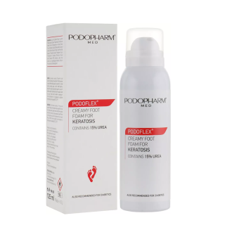 Podopharm Podoflex Creamy Foot Foam For Keratosis Крем-пена для стоп против гиперкератоза 125 мл.