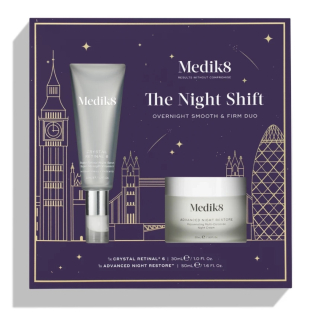 Medik8 The Night Shift Overnight Smooth & Firm Duo Ночной дуэт для гладкой и упругой кожи.