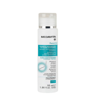 Medavita Puroxine Shampoo Instant Anti-Dandruff Інтенсивний шампунь проти лупи миттєвої дії 55 мл