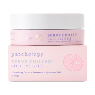 Patchology Serve Chilled Rose Eye Gels Освежающие патчи с экстрактом розы 15 пар