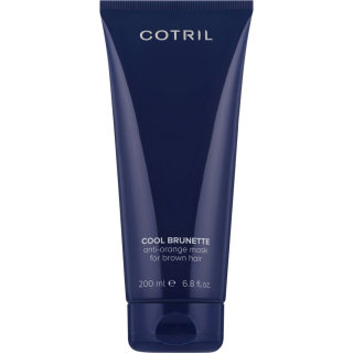Cotril Cool Brunette Anti-Orange Mask For Brown Hair Маска против оранжевого цвета для каштановых волос 200 мл.