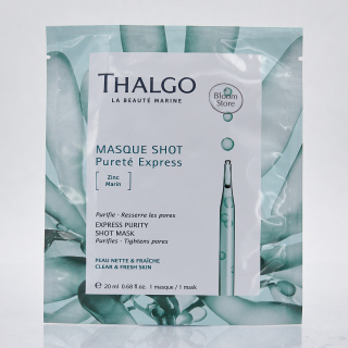 THALGO EXPRESS PURITY SHOT MASK Освежающая тканевая маска для лица