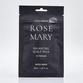 Rated Green Cold Brew Rosemary Balancing Scalp Pack Балансирующая маска с соком розмарина 50 мл