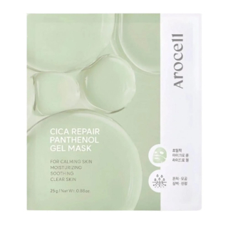 Arocell Cica Repair Panthenol Gel Mask Восстановительная гидрогелевая маска с экзосомами центели и пантенолом