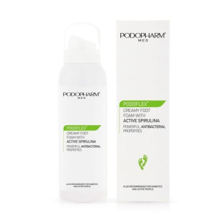 Podopharm Podoflex Creamy Foam Foam With Active Spirulina Крем-пенка для ног с активной спирулиной 125 мл.