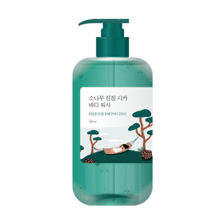 ROUND LAB Pine Calming Cica Body Wash Заспокійливий гель для душу з екстрактом голок сосни 400 мл