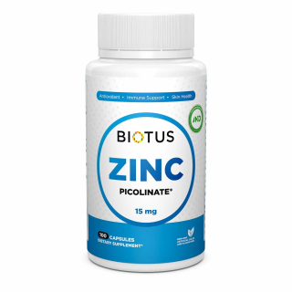 Biotus Zinc Picolinate 15 mg Цинк пиколинат 15 мг 100 капсул