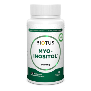 Biotus Myo-Inositol 500 mg Міо-інозитол 500 мг 60 капсул
