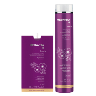 Medavita Color enricher shampoo Beige Blonde Шампунь с пигментом для бежевого оттенка блонда и яркости цвета 30 мл