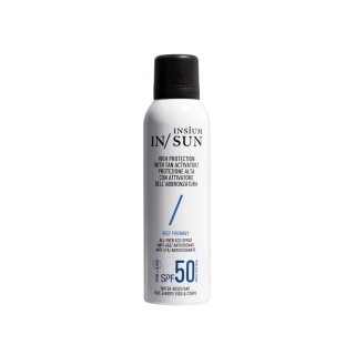 Insium Eco spray suncare protection. tan activator SPF50 Антивозрастной, антиоксидантный эко-спрей для тела и лица SPF50 150 мл