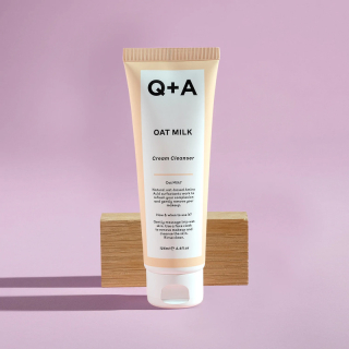 Q+A Oat Milk Cream Cleanser Очищающий крем для лица с овсяным молоком 125 мл.