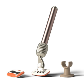 Стартовый набор средств для бритья "Блеск - нежный и металлизированный"