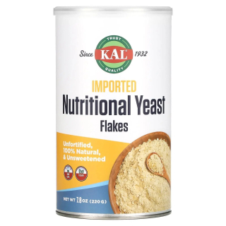 KAL Nutritional Yeast Flakes Пищевые дрожжи, мелкие хлопья 220 г