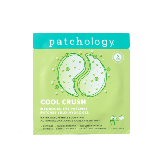 Patchology Cool Crush Extra-Depuffing Hydrogel Eye Patches Гидрогелевые патчи для уменьшения отеков под глазами 1 пара