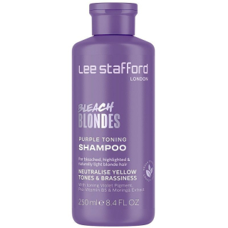 Lee Stafford Bleach Blondes Purple Toning Shampoo Тонирующий шампунь для осветленных волос 250 мл