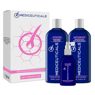 Mediceuticals Advanced Hair Restoration Kit Набір для стимулювання росту волосся для жінок (сухе волосся)