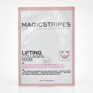Magicstripes Lifting Collagen Mask Sachet Подтягивающая коллагеновая маска на область щёк и подбородка