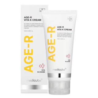 Medicube AGE-R Vita K Cream Зволожувальний антивіковий крем для обличчя та тіла з вітаміном К 100 мл