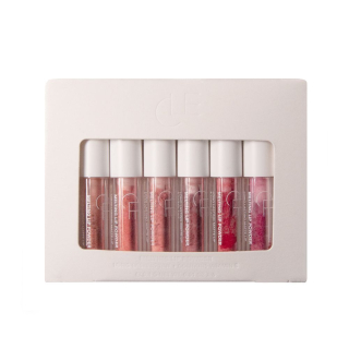 CLE Mini Melting Lip Powder Set Набор миниатюр матовых помад для губ 0.4 х 6 шт