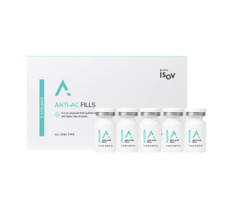 Isov Sorex Anti-ac Fills Ampoule Сироватка-концентрат для балансування стану жирної та проблемної шкіри, шкіри з акне, 5мл * 5шт