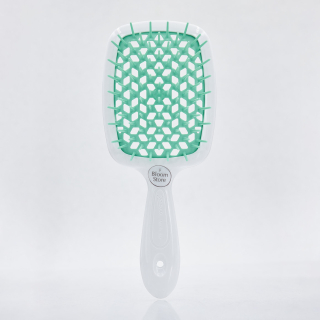 Janeke Superbrush Mini Щітка біло-бірюзова