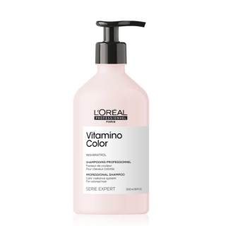 L'Oreal Professionnel Serie Expert Vitamino Color Resveratrol Shampoo Шампунь для збереження і захисту фарбованого волосся 500 мл