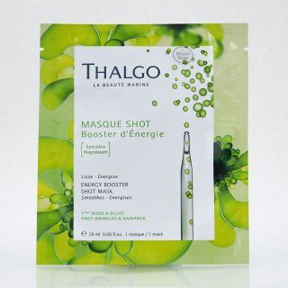 Thalgo Energy Booster Shot Mask Енергезувальна експрес-маска для обличчя, зі спіруліною