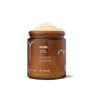 Maude Soak no.3 eucalyptus and sandalwood Минеральная соль для ванны - аромат №3 эвкалипт и сандаловое дерево
