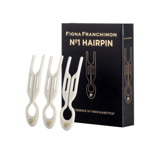 Fiona Franchimon №1 Hairpin Cream White - Шпильки для волосся Кремово-білі 3 шт