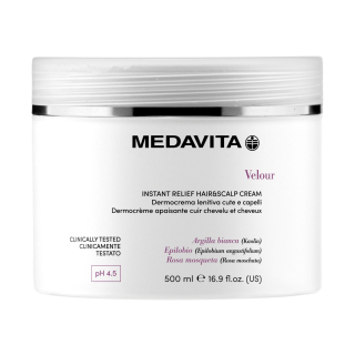 Medavita Instant Relief Hair & Scalp Cream Дермокрем для шкіри голови та волосся Миттєве заспокоєння 500 мл