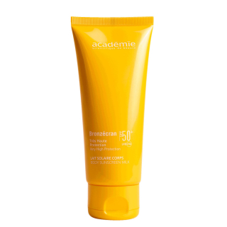 Academie Bronzecran Body Sunscreen Milk SPF 50+ Солнцезащитное молочко для тела SPF 50+ 100 мл