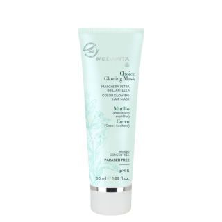 Medavita Choice Glowing Mask Marschera Ultra Brillantezza Живильна маска для волосся «Сяйво кольору» 50 мл